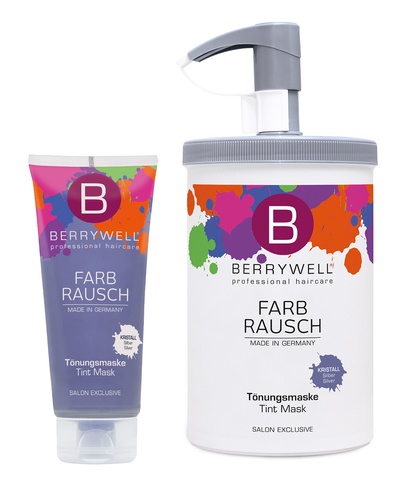 Tonujanti kaukė švarus šaltas blondinis atspalvis