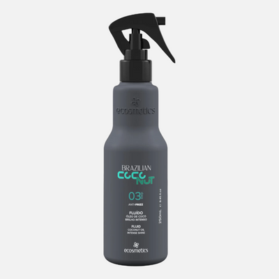 BRAZILIAN COCONUT ANTI-FRIZZ FLUID STEP 3