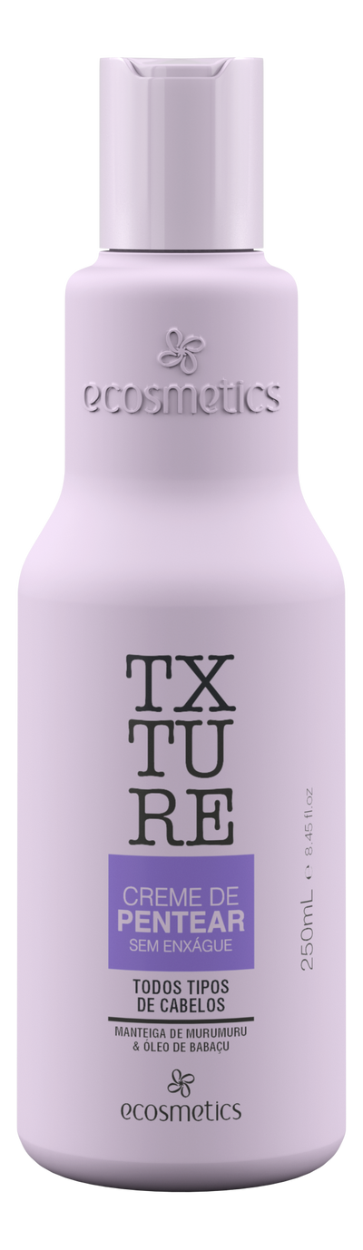 TXTURE nenuplaunamas plaukų kremas su babasu aliejumi ir murumuru sviestu, 250 ml