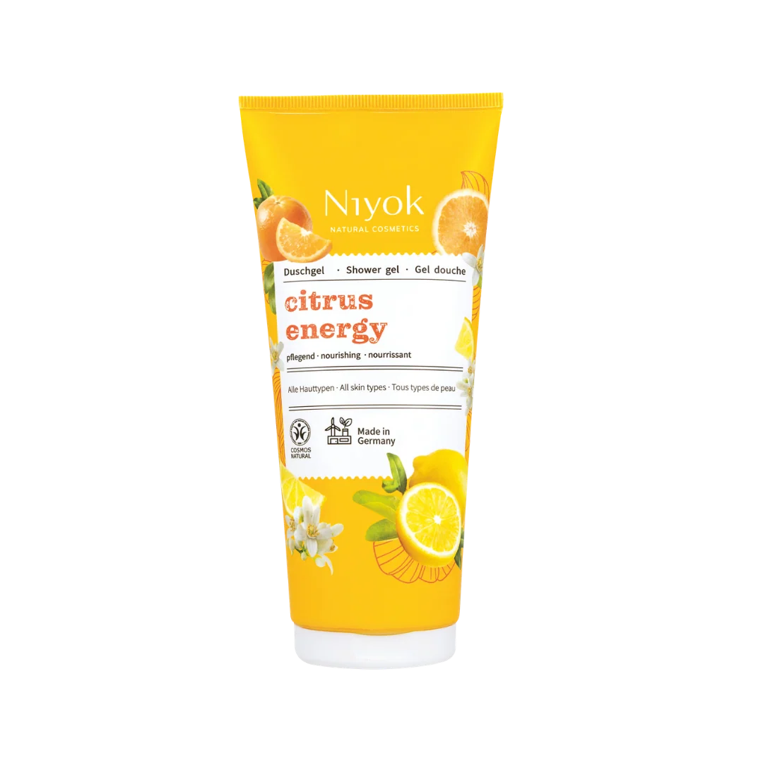 Niyok „Citrus Energy“ gaivinamoji dušo želė