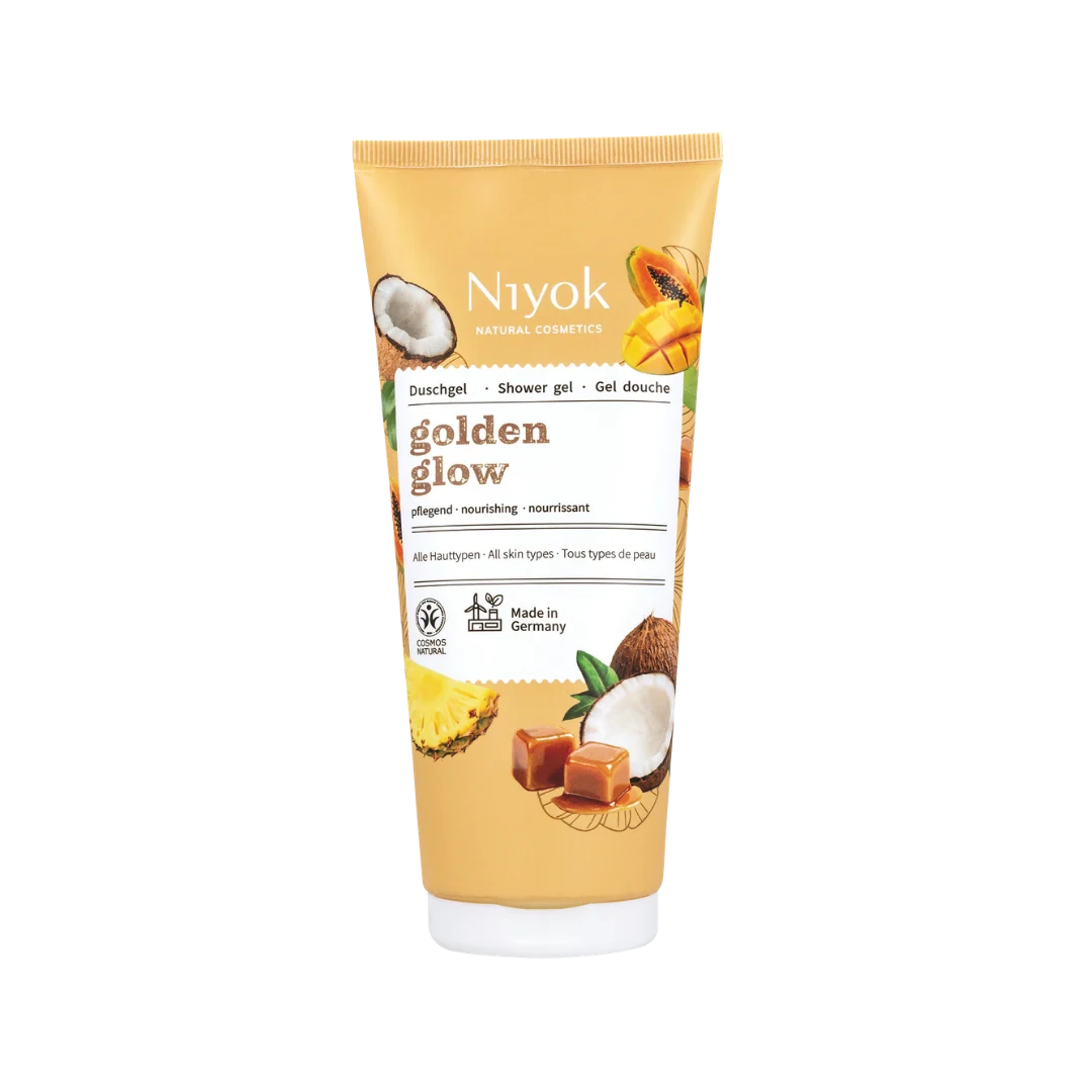 Niyok „Golden Glow“ maitinamoji dušo želė